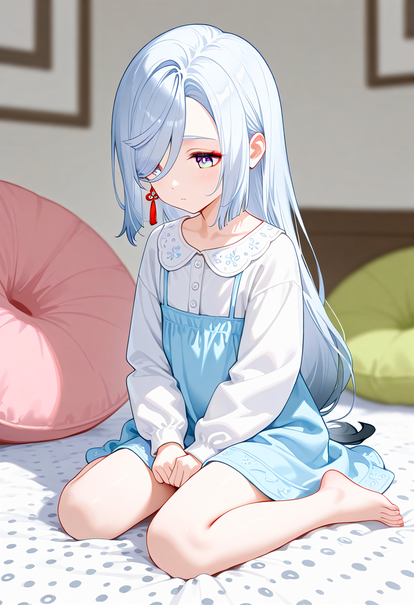 今日份的申鹤妹妹-pixiv插画-作品交流服务