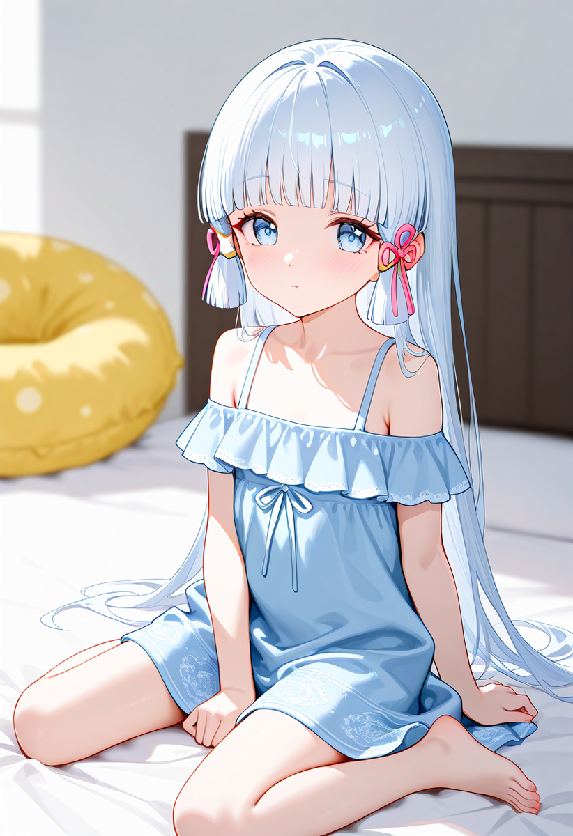 今日份的绫华老婆-pixiv插画-作品交流服务