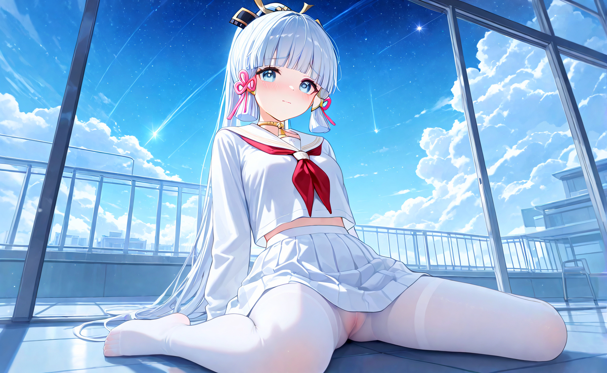 今日份的绫华-pixiv插画-作品交流服务