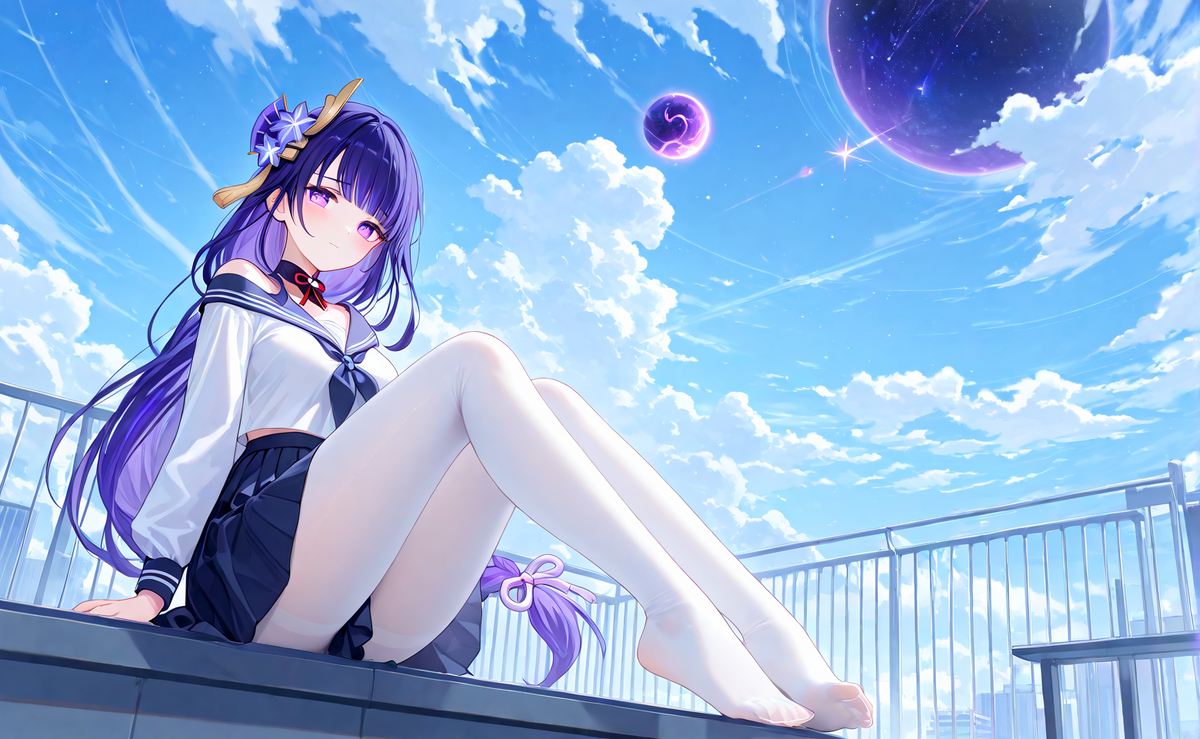 图片[8]-今日份的白丝影-pixiv插画-作品交流服务