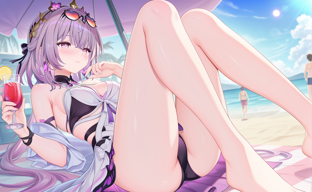 图片[7]-今日份的比基尼遐蝶-pixiv插画-作品交流服务