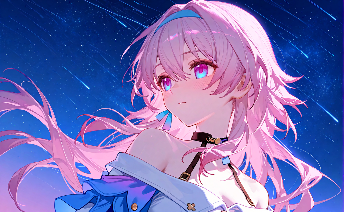 今日份的三月七-pixiv插画-作品交流服务