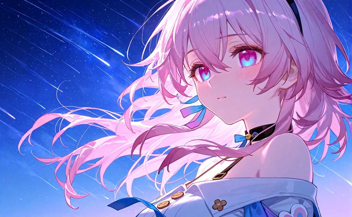 今日份的三月七-pixiv插画-作品交流服务