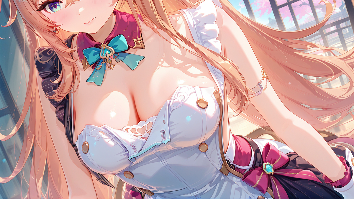 今日份的爱可菲-pixiv插画-作品交流服务