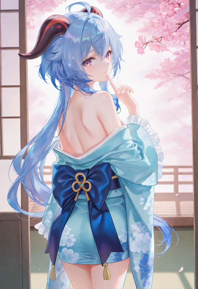 今日份的甘雨-pixiv插画-作品交流服务