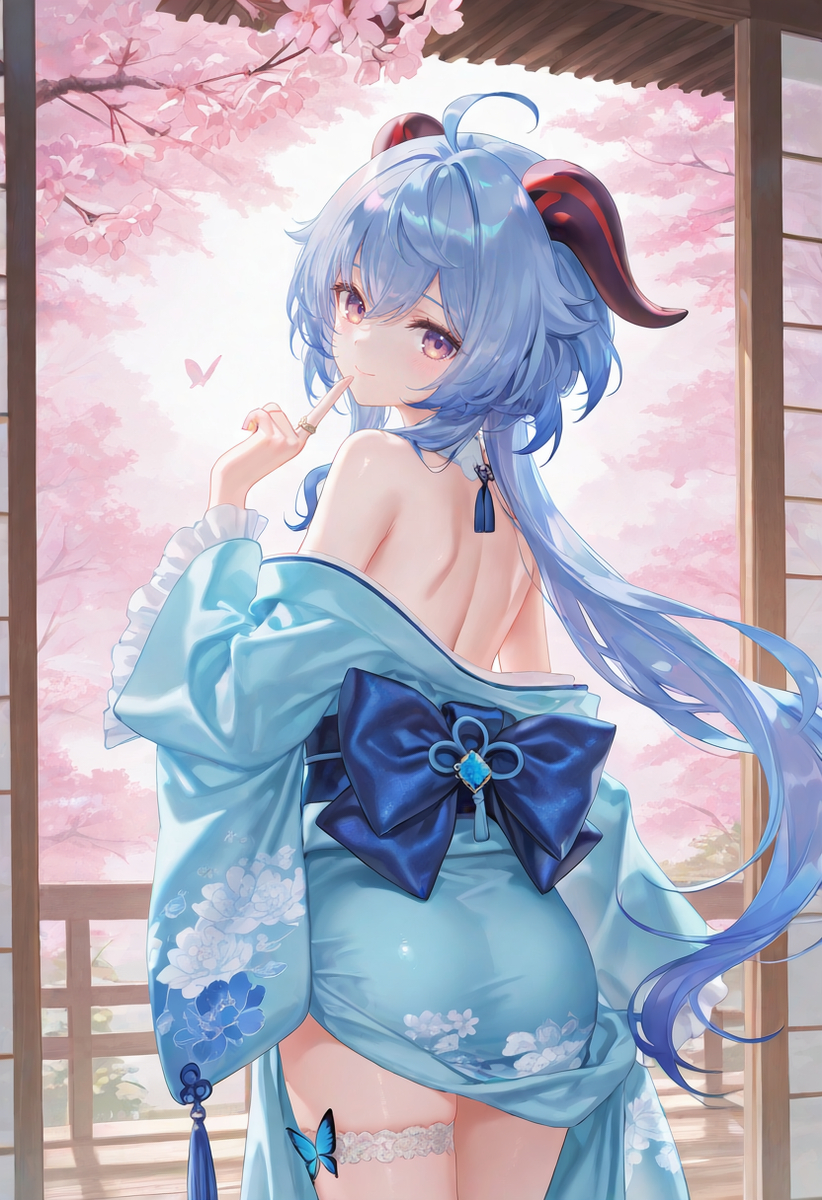 今日份的甘雨-pixiv插画-作品交流服务