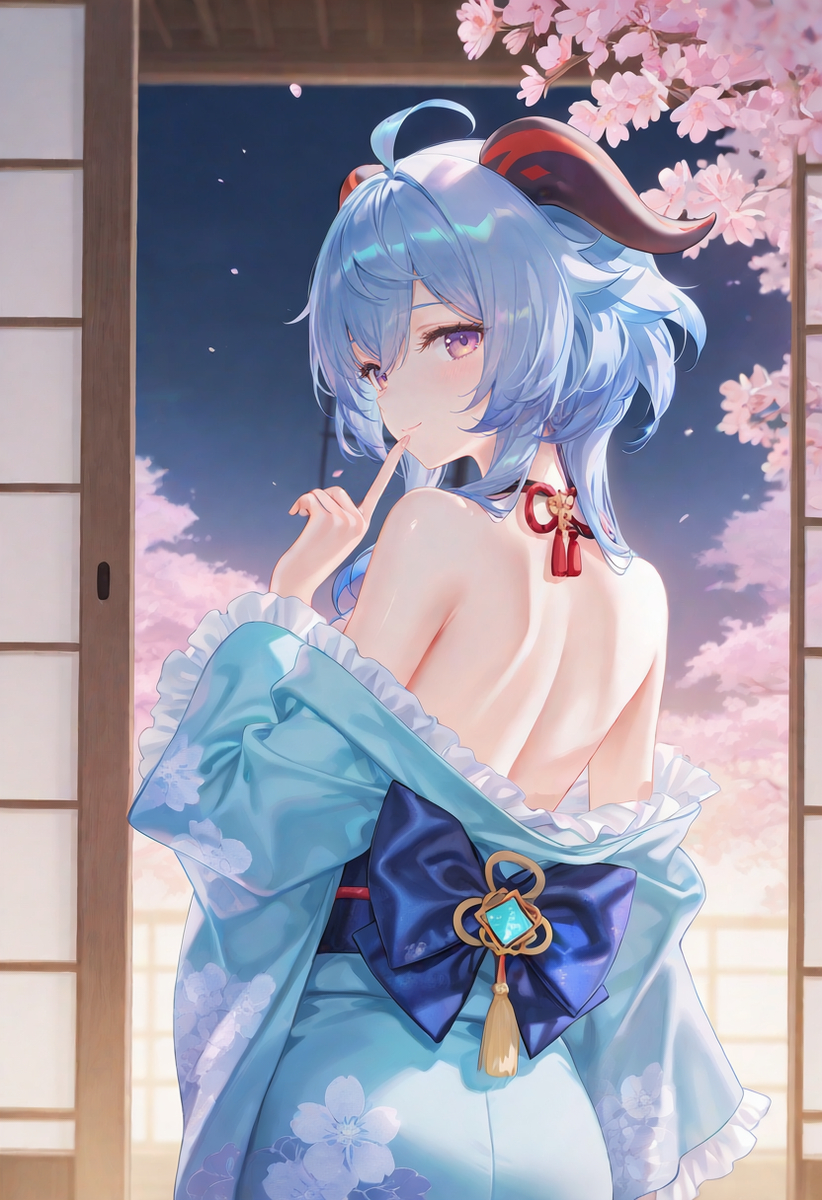 今日份的甘雨-pixiv插画-作品交流服务