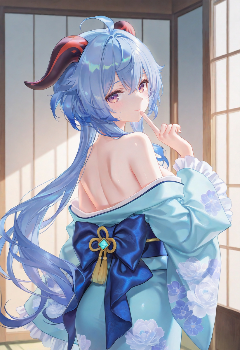 今日份的甘雨-pixiv插画-作品交流服务