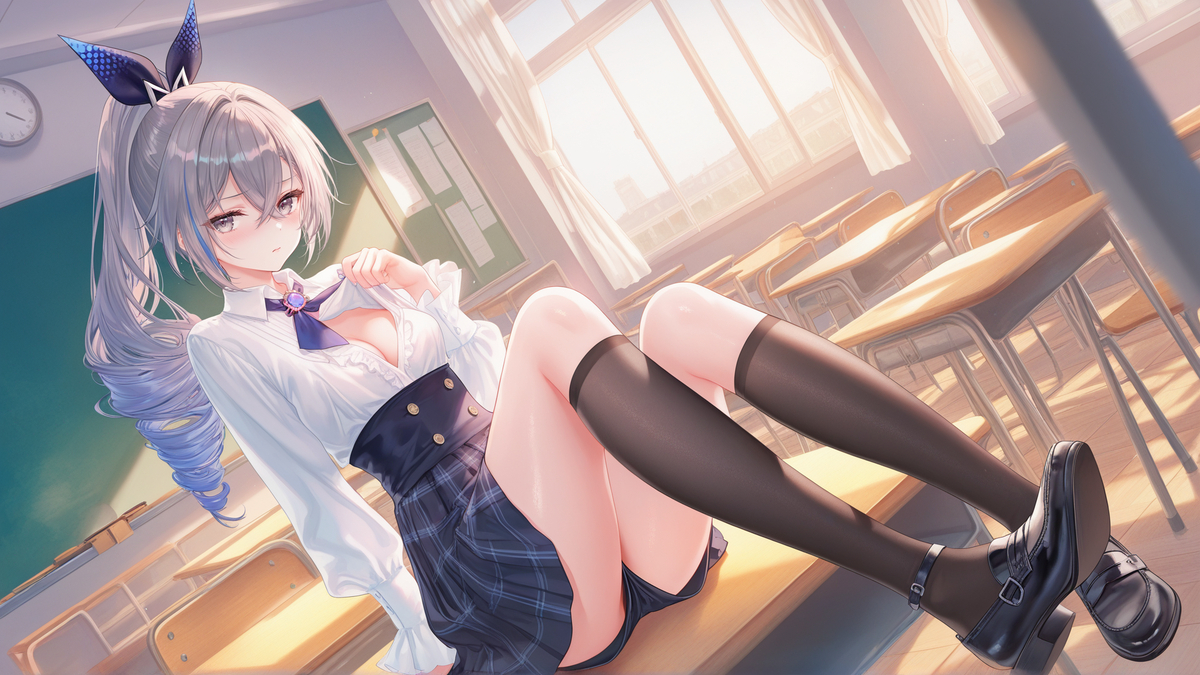 今日份的银狼-pixiv插画-作品交流服务