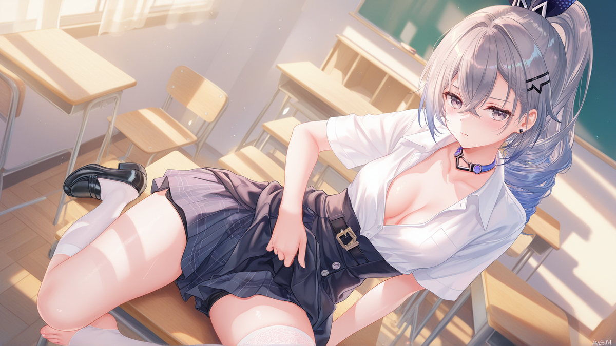 今日份的银狼-pixiv插画-作品交流服务