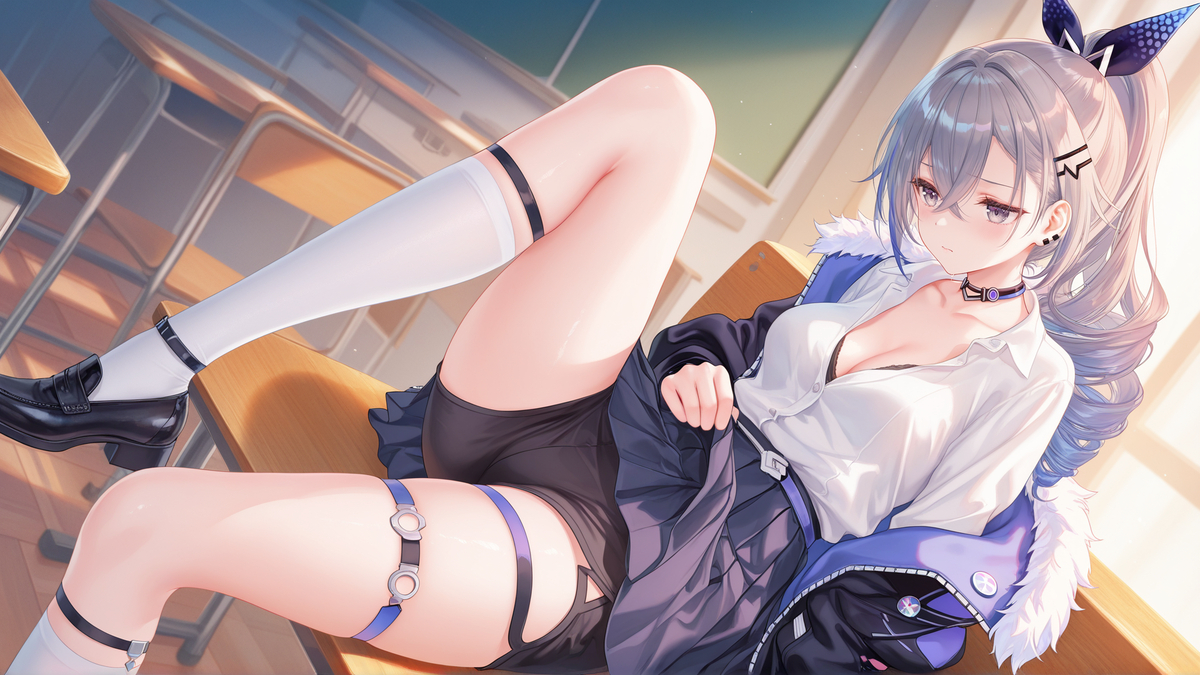 今日份的银狼-pixiv插画-作品交流服务