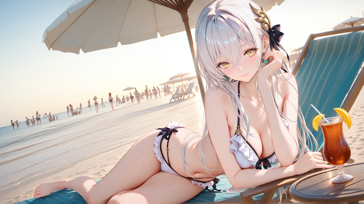 今日份的美少女（溪）-pixiv插画-作品交流服务