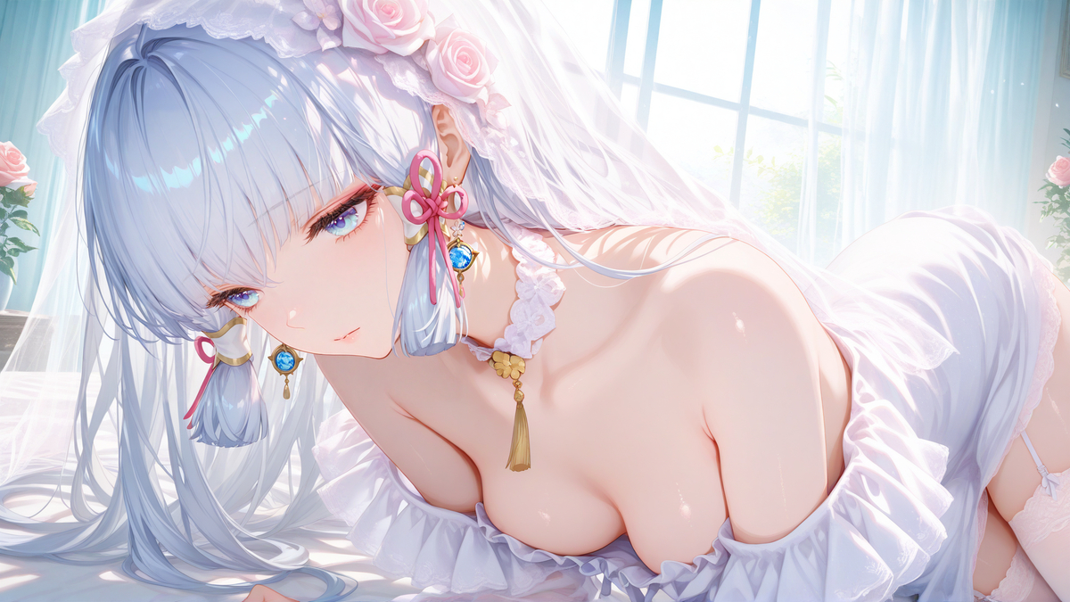 今日份的绫华老婆-pixiv插画-作品交流服务