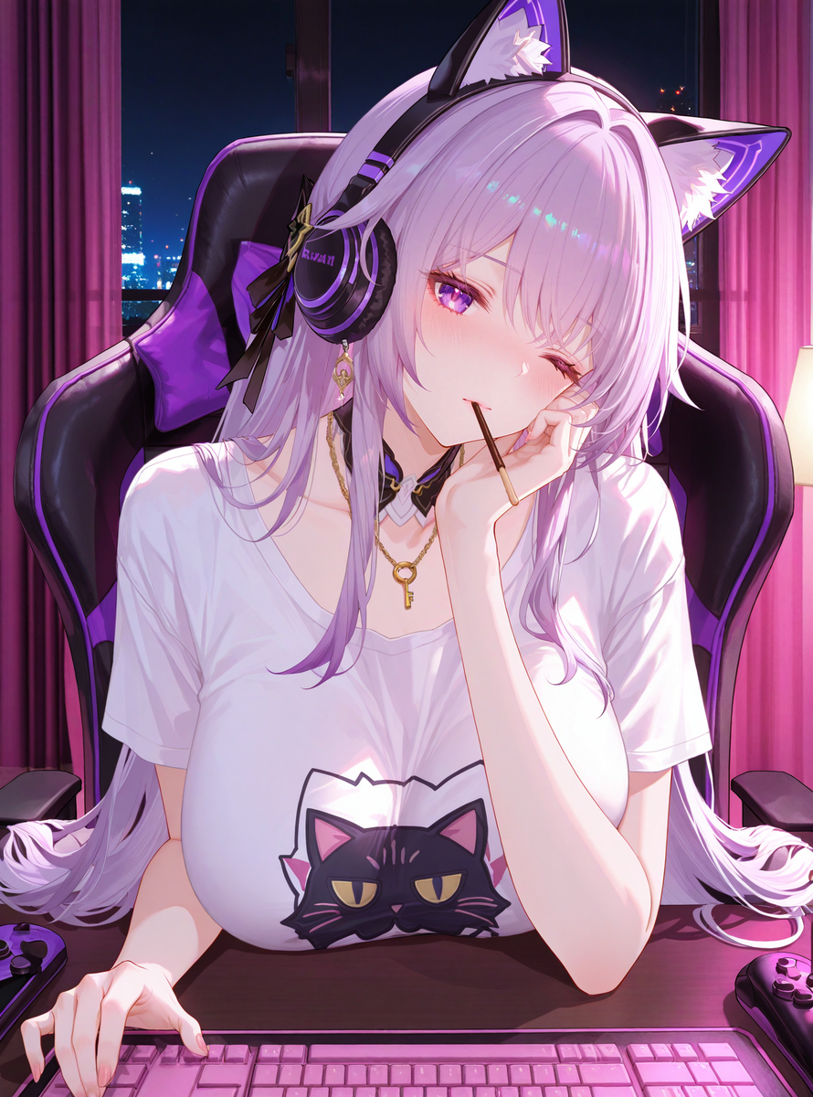 今日份的银狼-pixiv插画-作品交流服务