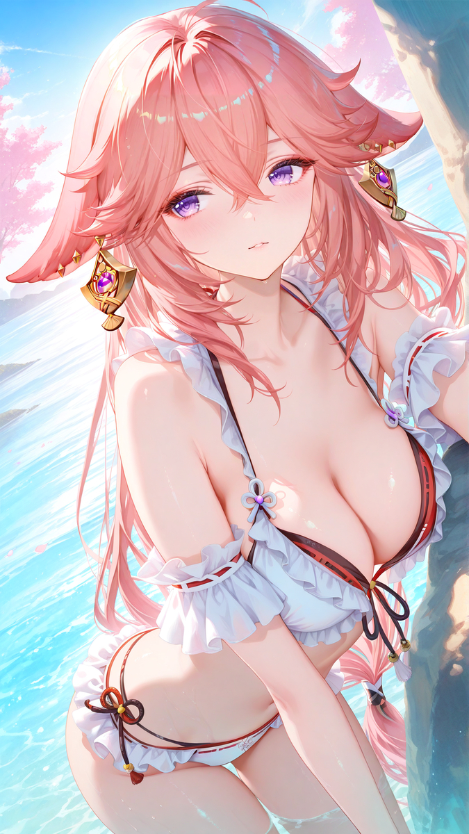 今日份的八重神子-pixiv插画-作品交流服务