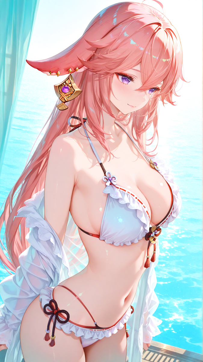 今日份的八重神子-pixiv插画-作品交流服务