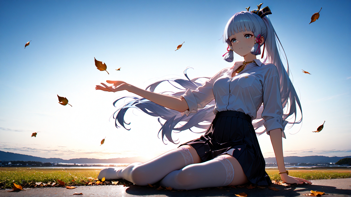 今日份的绫华-pixiv插画-作品交流服务