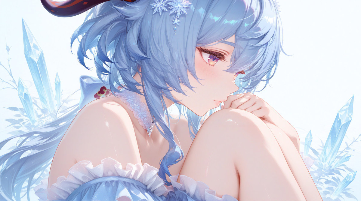 今日份的甘雨-pixiv插画-作品交流服务