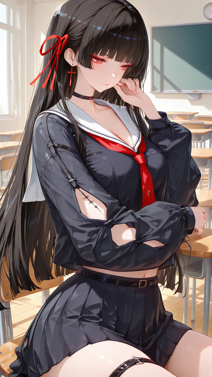 今日份的千咲-pixiv插画-作品交流服务