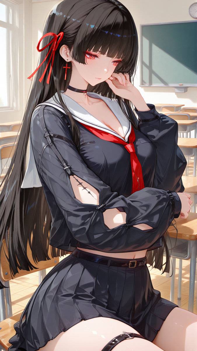 今日份的千咲-pixiv插画-作品交流服务