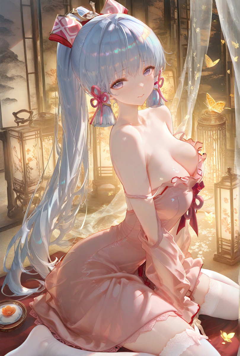 Kamizato Ayaka-pixiv插画-作品交流服务