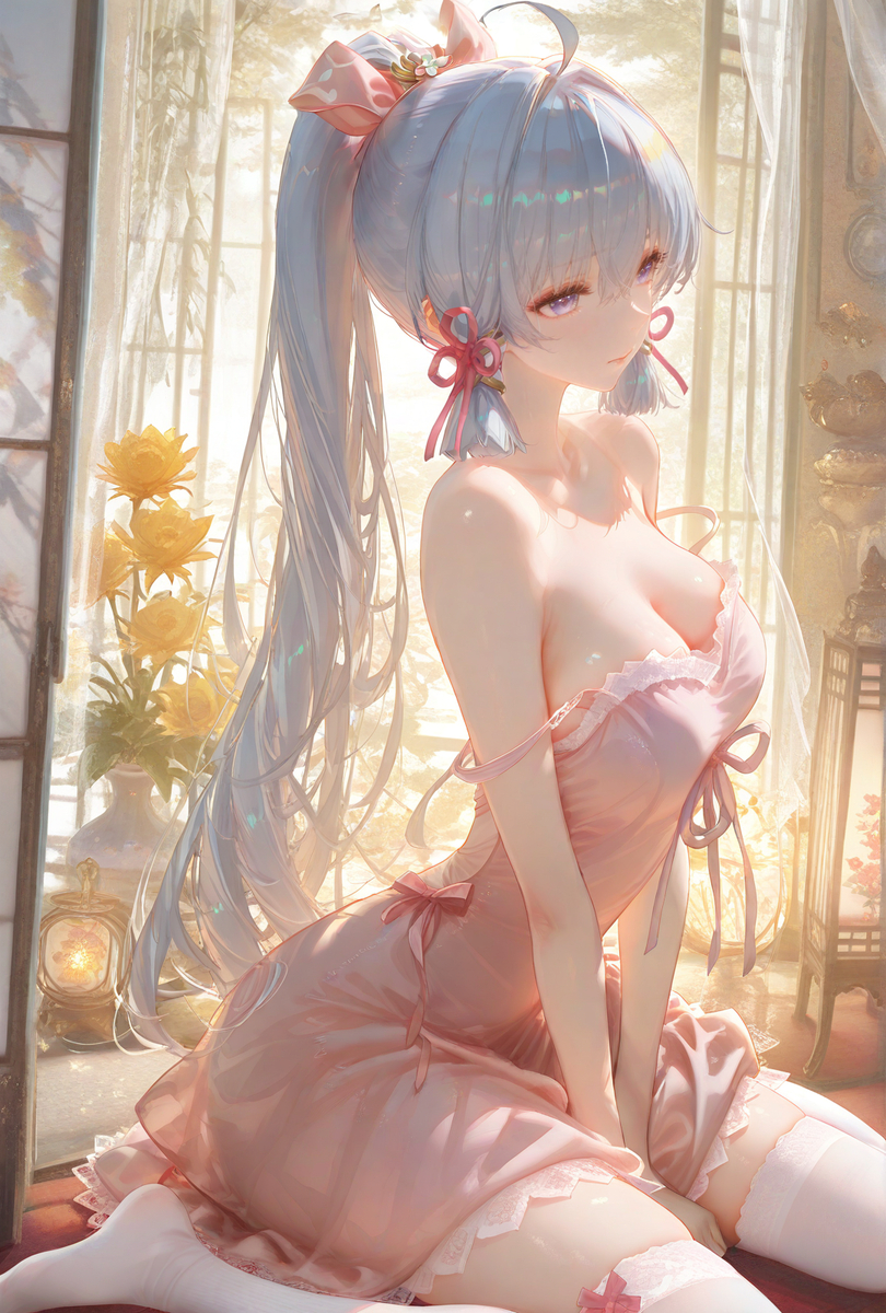 Kamizato Ayaka-pixiv插画-作品交流服务