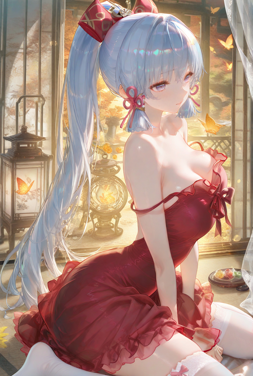 Kamizato Ayaka-pixiv插画-作品交流服务