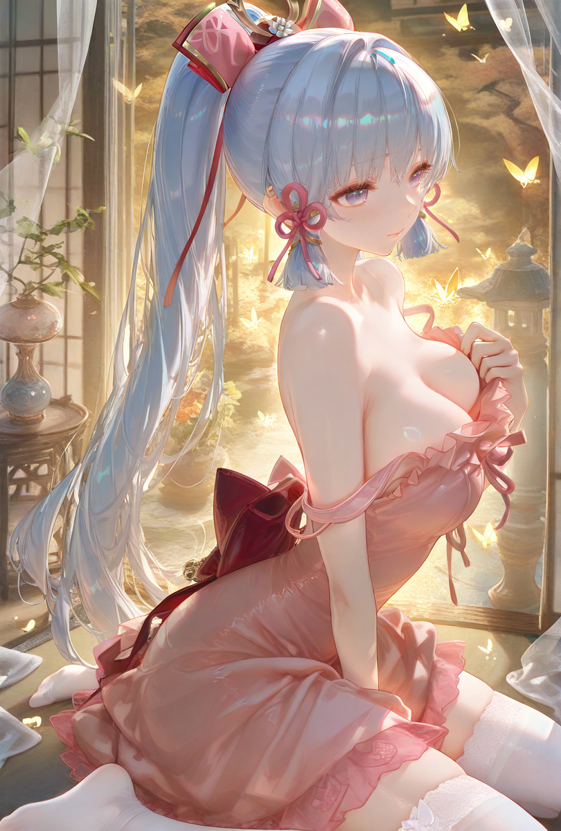 Kamizato Ayaka-pixiv插画-作品交流服务