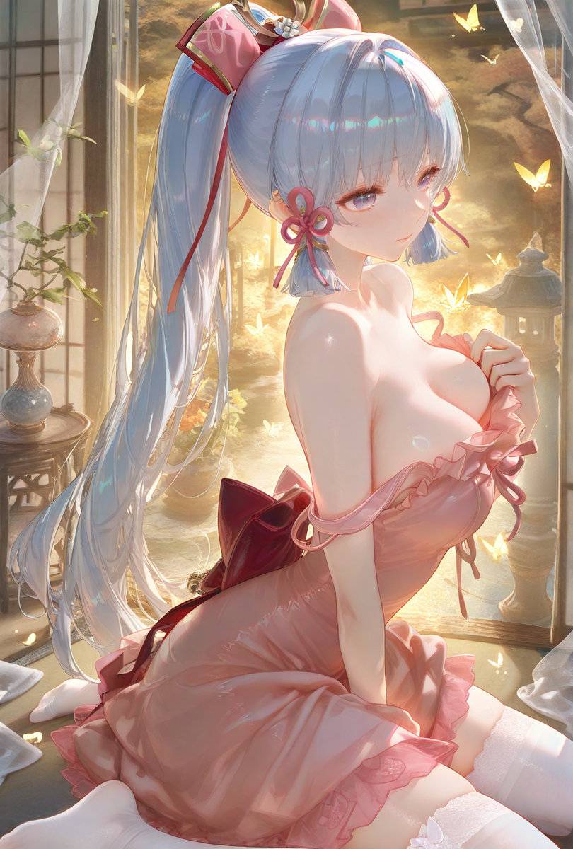 Kamizato Ayaka-pixiv插画-作品交流服务