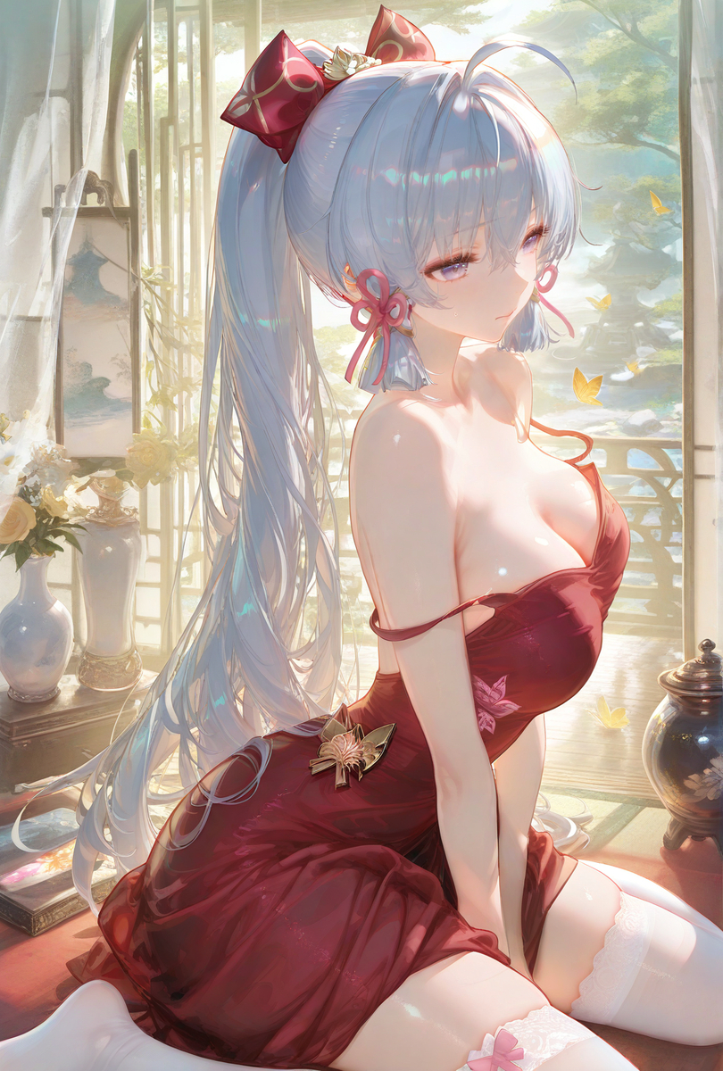 Kamizato Ayaka-pixiv插画-作品交流服务