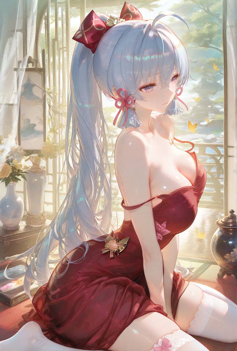 Kamizato Ayaka-pixiv插画-作品交流服务