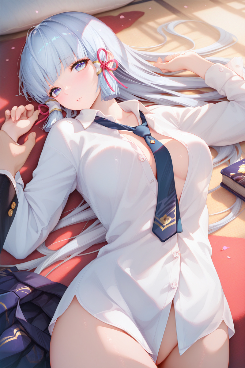 Kamizato Ayaka-pixiv插画-作品交流服务