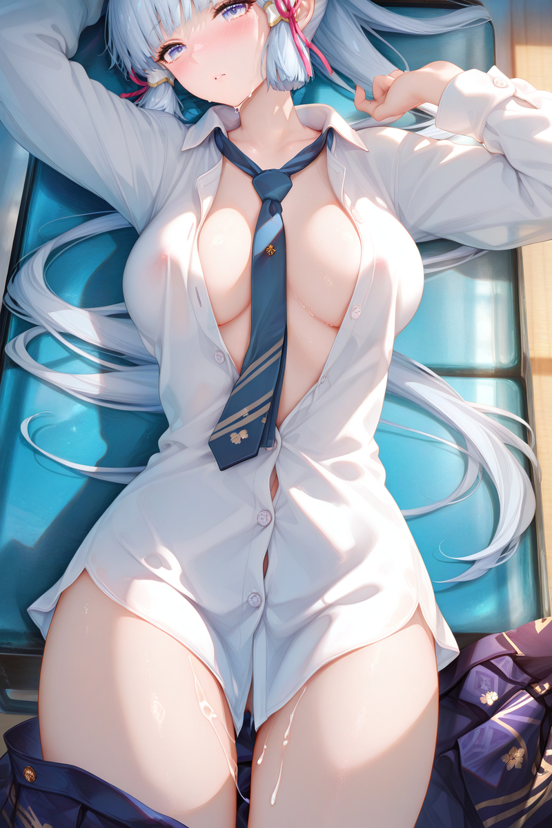 Kamizato Ayaka-pixiv插画-作品交流服务