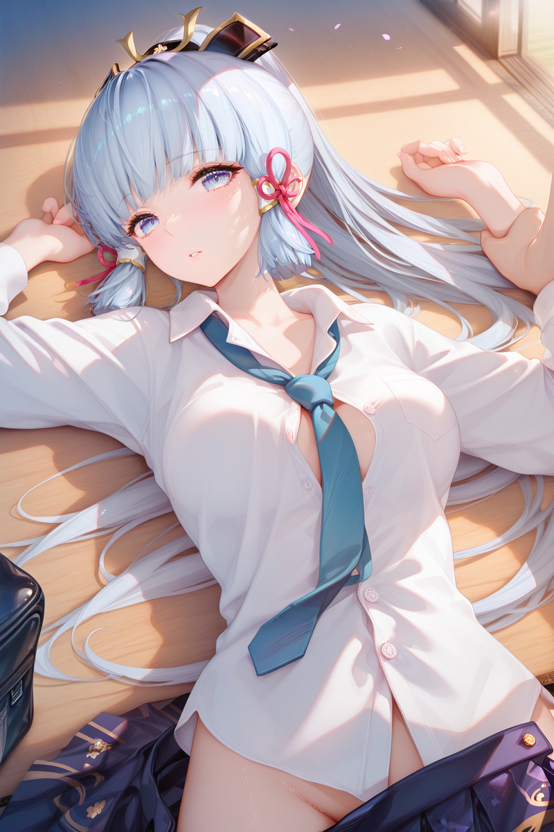 Kamizato Ayaka-pixiv插画-作品交流服务