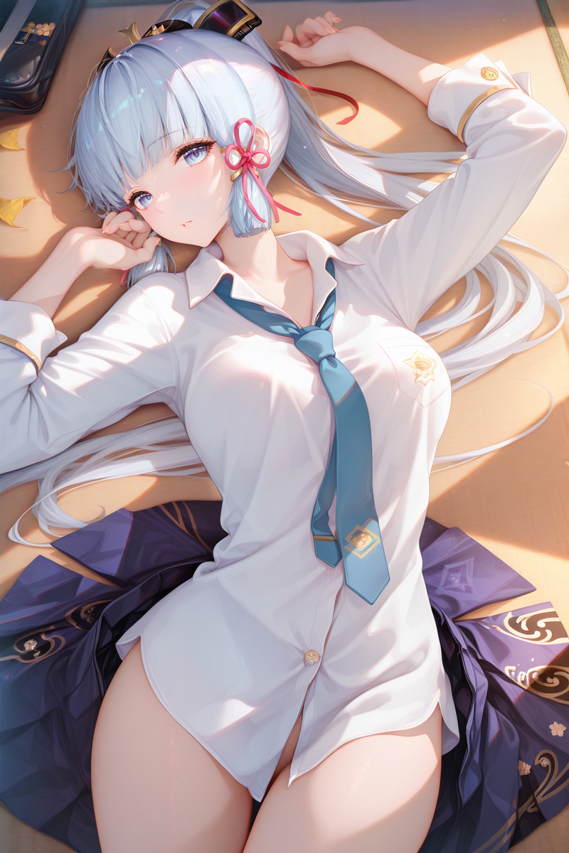 Kamizato Ayaka-pixiv插画-作品交流服务