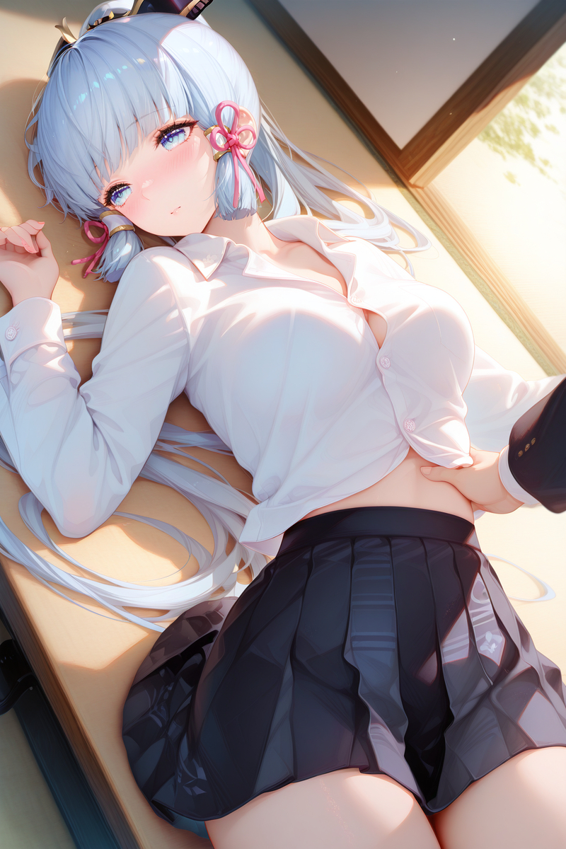 Kamizato Ayaka-pixiv插画-作品交流服务