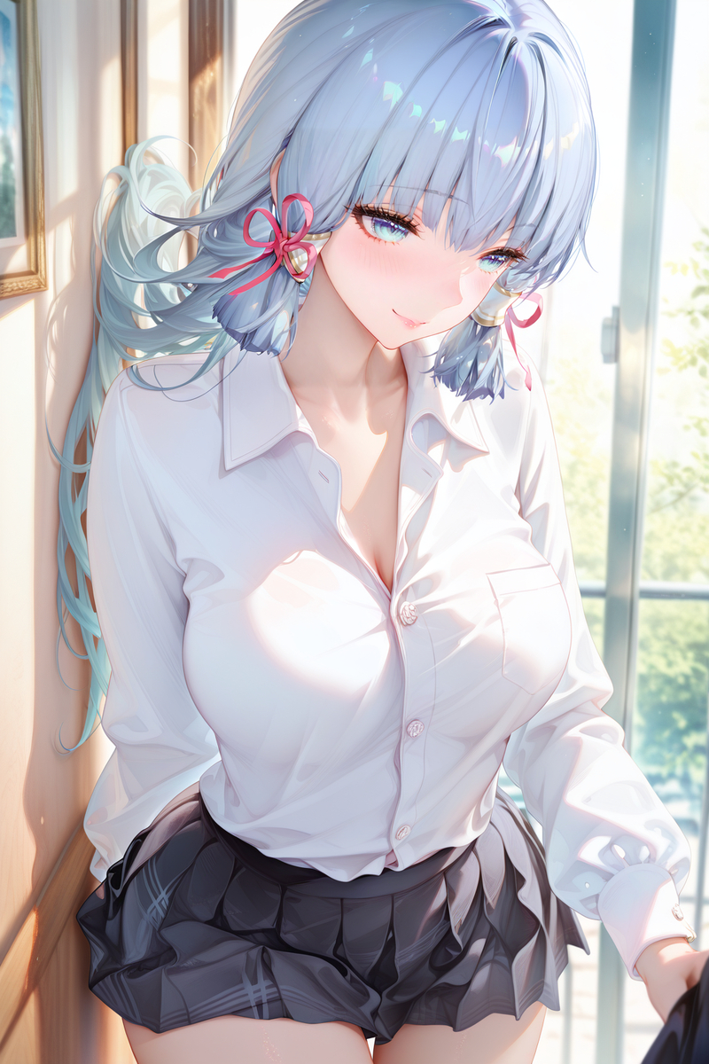 Kamizato Ayaka-pixiv插画-作品交流服务