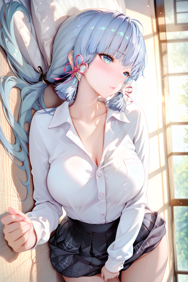 Kamizato Ayaka-pixiv插画-作品交流服务