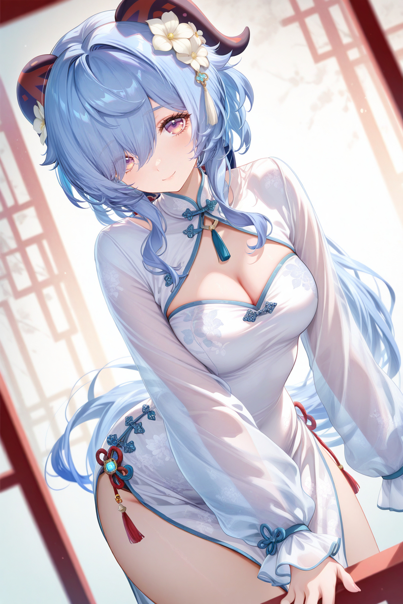 Ganyu-pixiv插画-作品交流服务