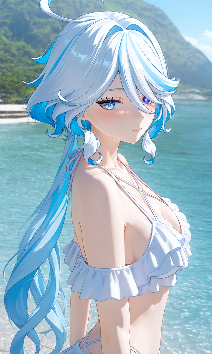 Furina-pixiv插画-作品交流服务