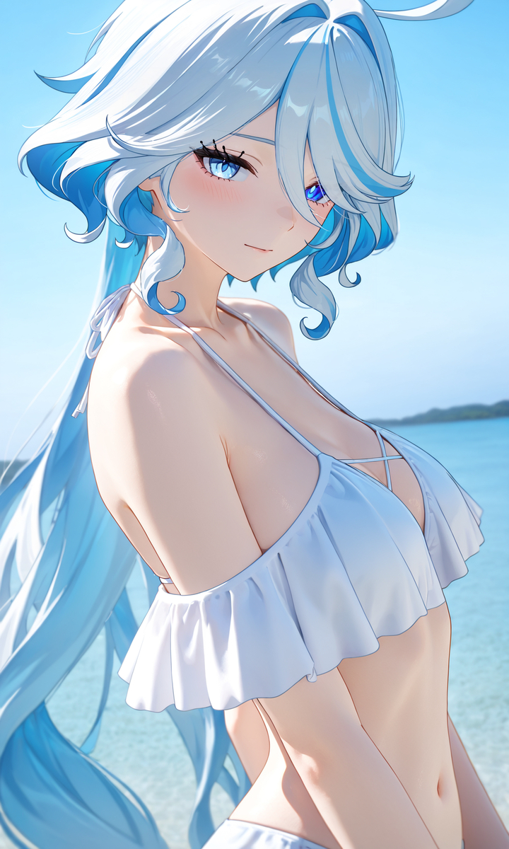 Furina-pixiv插画-作品交流服务