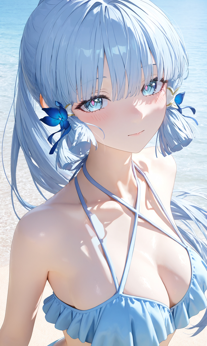 Kamizato Ayaka-pixiv插画-作品交流服务