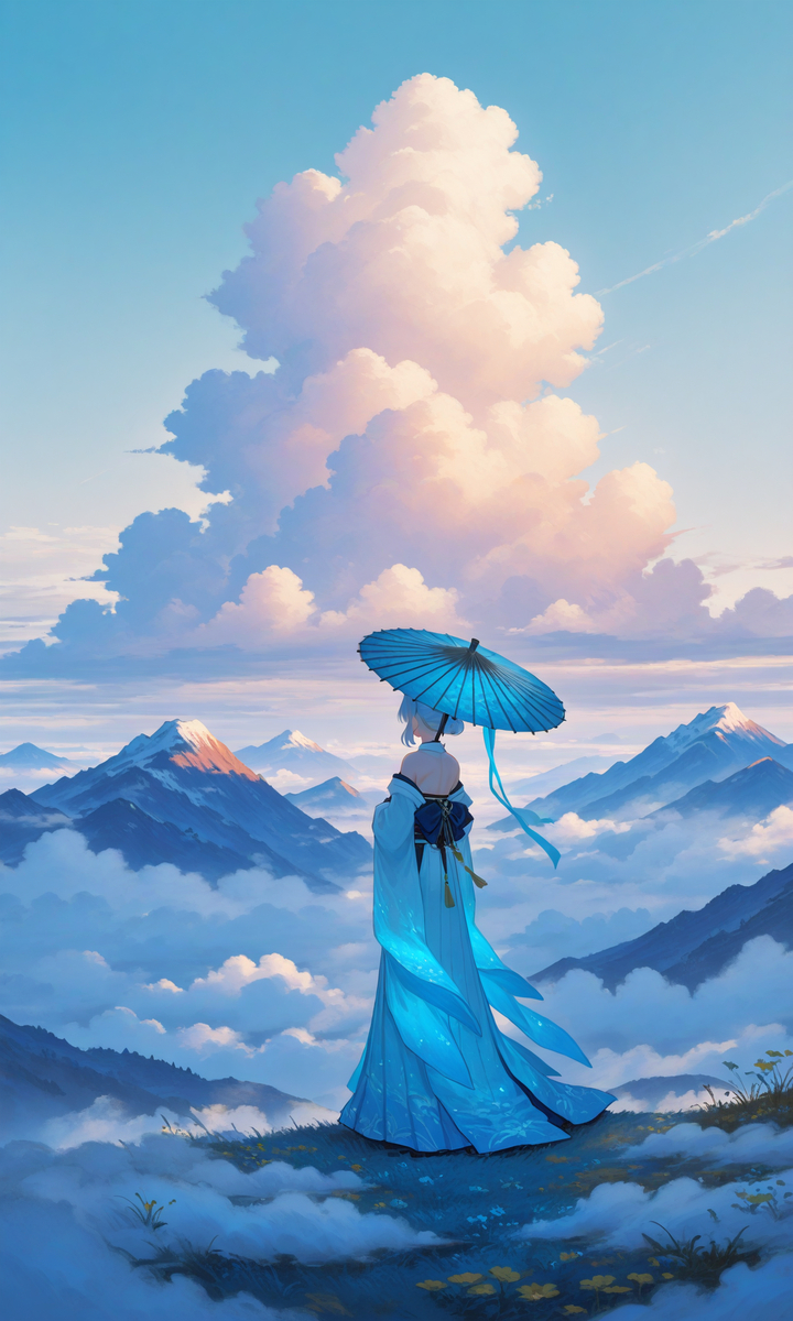 Chinese style wallpaper-pixiv插画-作品交流服务