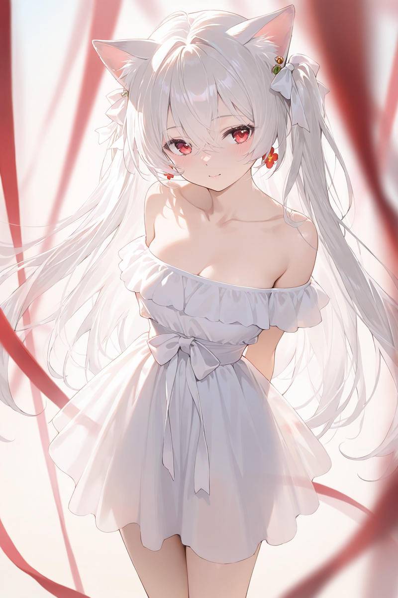 White-haired Loli-pixiv插画-作品交流服务