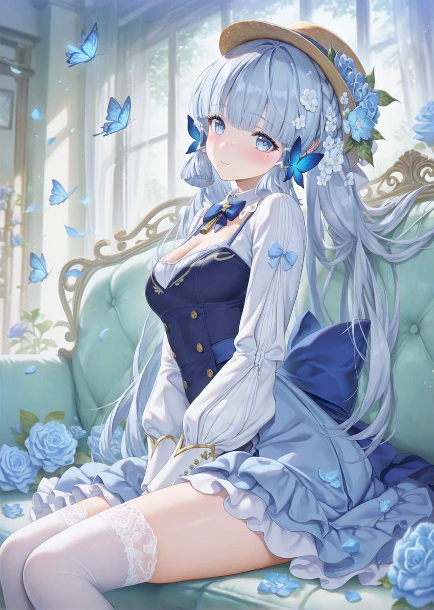 Kamizato Ayaka-pixiv插画-作品交流服务