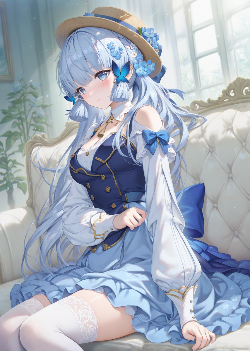 Kamizato Ayaka-pixiv插画-作品交流服务