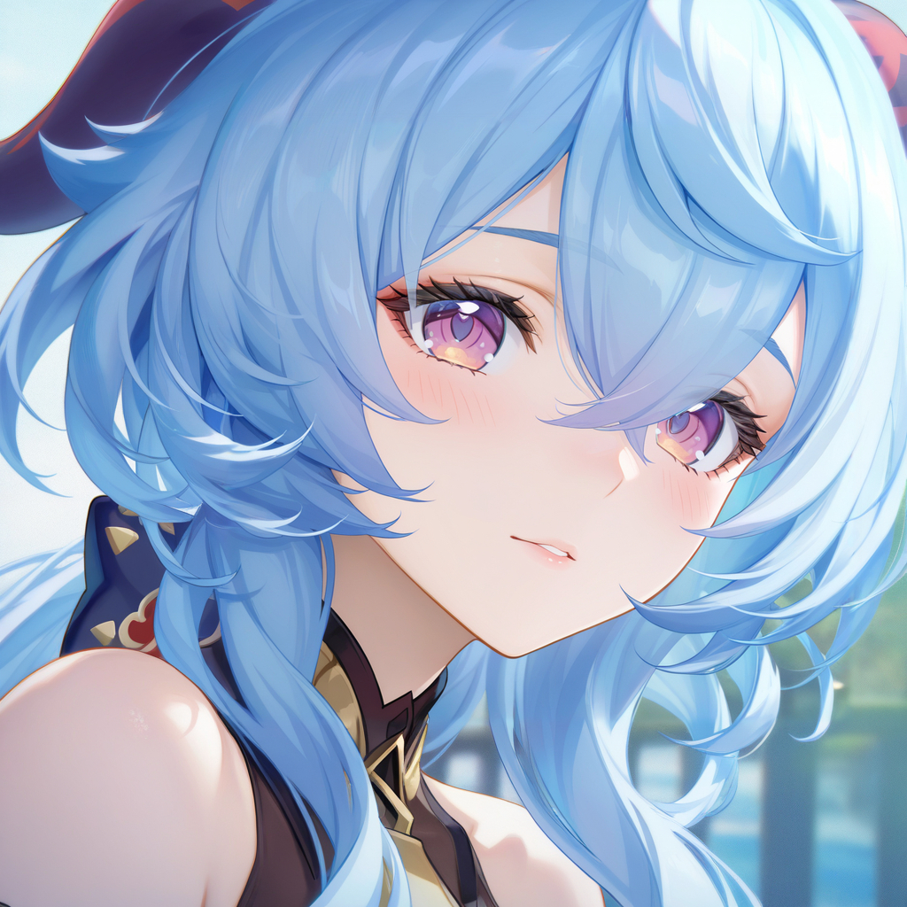 Ganyu-pixiv插画-作品交流服务