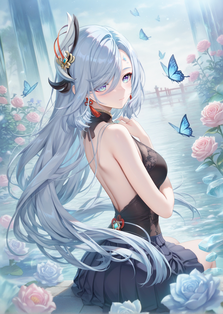 Shenhe-pixiv插画-作品交流服务