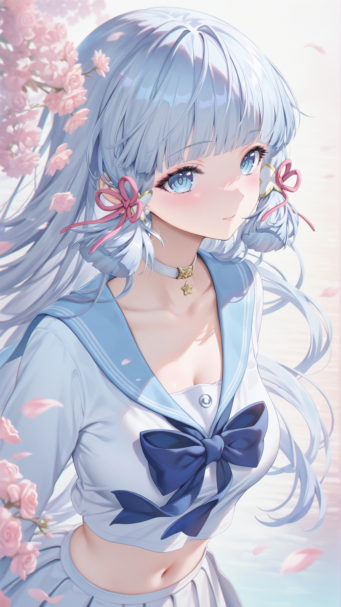 Kamizato Ayaka-pixiv插画-作品交流服务