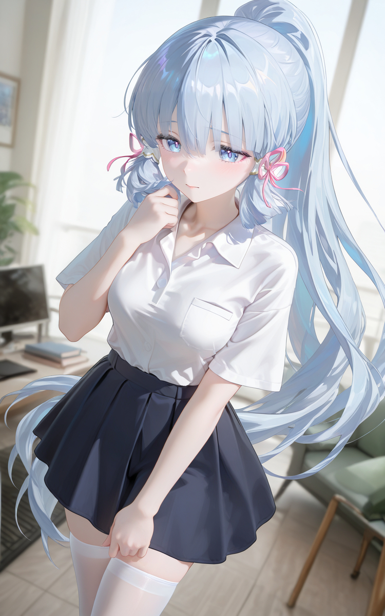 Kamizato Ayaka-pixiv插画-作品交流服务